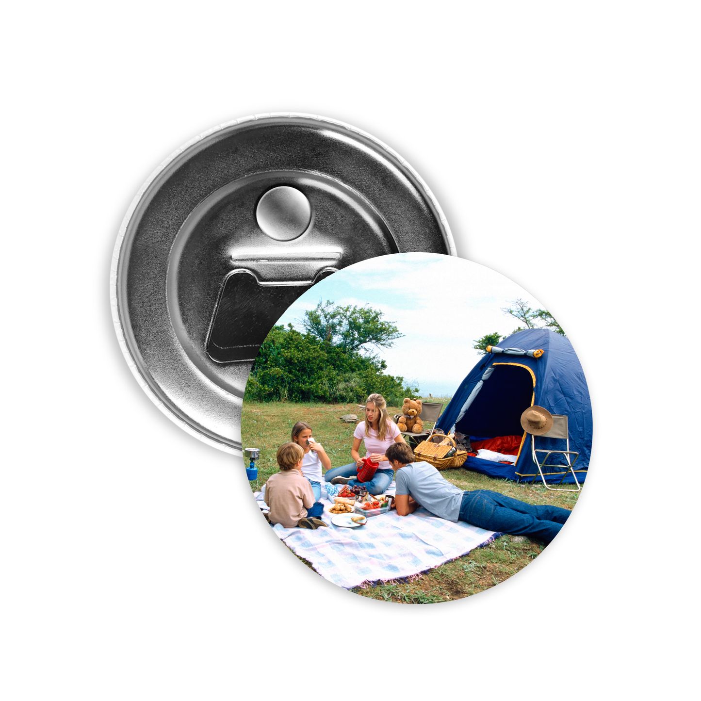 Round 2.25 Photo Bottle Opener