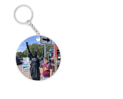 Round 2.25 Photo Keychains