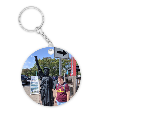 Round 2.25 Photo Keychains