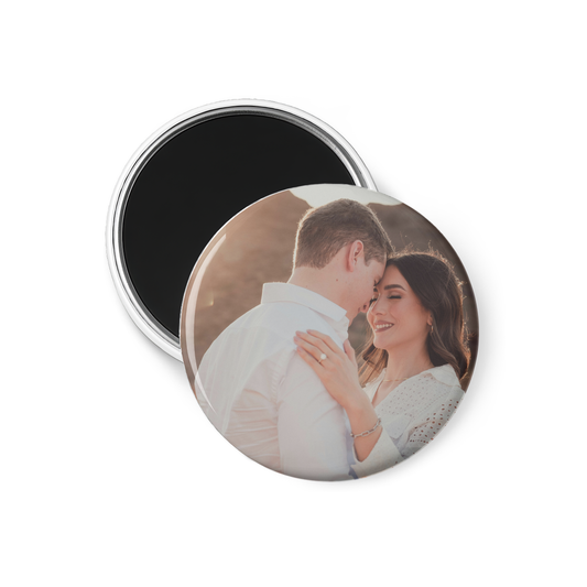 Round 2.25 Photo Magnet