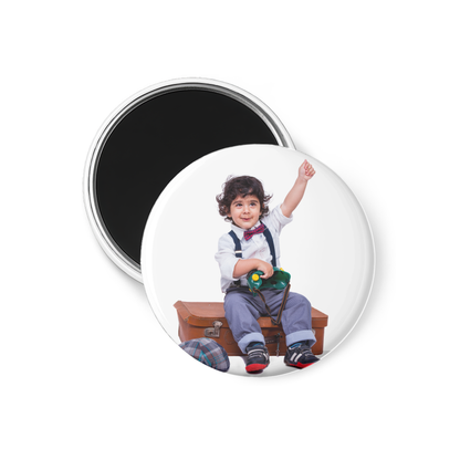 Round 2.25 Photo Magnet
