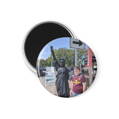 Round 2.25 Photo Magnet